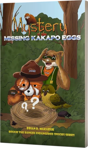 Front cover of the book Mystery of the Missing Kakapo Eggs